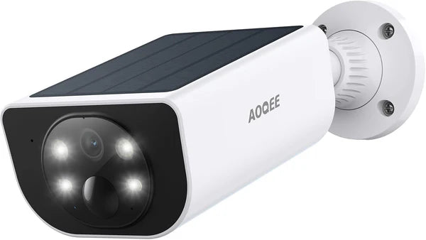 Aoqee SolarGuard™ 2K Outdoor Security Camera