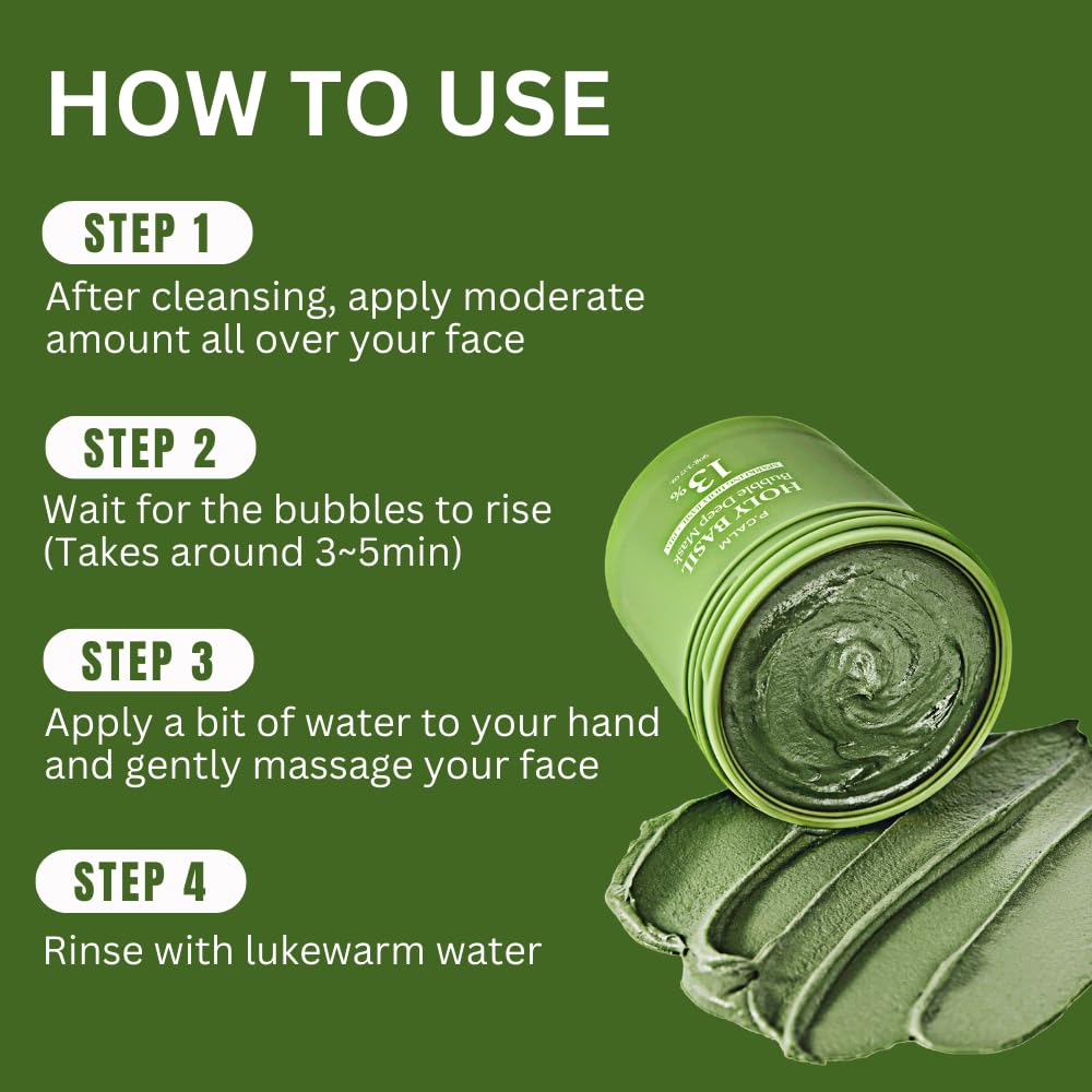 Buylain's Holy Basil Bubble Deep Mask