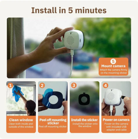 Buylain's 2K Dual-Band Indoor Security Cam
